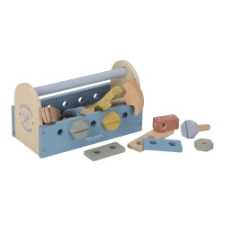 Box s náradím drevený Blue