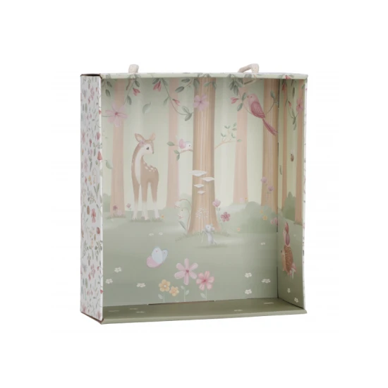 Nežná bábika víla Evi s jemnými krídlami a krásnymi šatami, vhodná na hranie aj maznanie