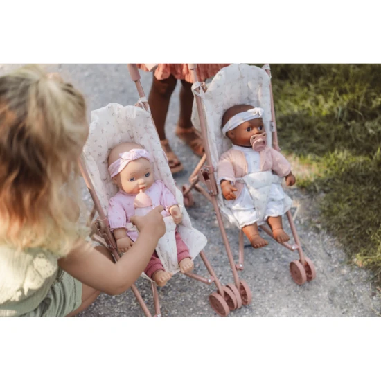 Little Dutch: Ľahký a skladací kočík pre bábiky na cesty