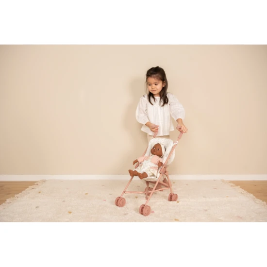 Little Dutch: Ľahký a skladací kočík pre bábiky na cesty