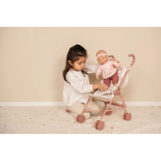 Little Dutch: Ľahký a skladací kočík pre bábiky na cesty