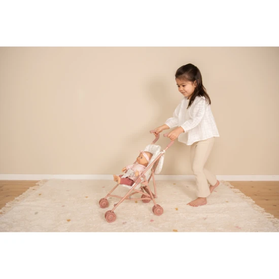 Little Dutch: Ľahký a skladací kočík pre bábiky na cesty