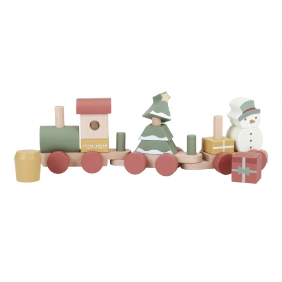 Vianočný vláčik – Little Dutch 4861LD