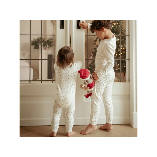 Vianocna babika Jim Little Dutch 35 cm s cukrovou palickou – plysova hracka pre deti