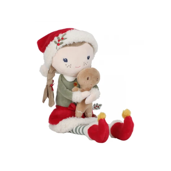 Vianocna babika Rosa Little Dutch 35 cm s pernikovym panacikom – plysova hracka pre deti