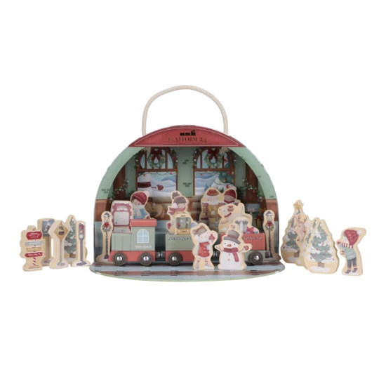 Adventný kalendár Vlaková stanica – Little Dutch 4880LD