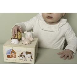 Vyskakovacie zvieratká so zvukmi Farma