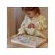LITTLE DUTCH Vkladacie puzzle so zvukom Safari Friends