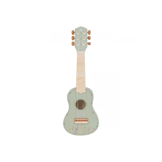 Little Dutch Gitara drevená Green Safari Friends 7470LD