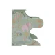 Little Dutch Piáno drevené Green Safari Friends 7476LD