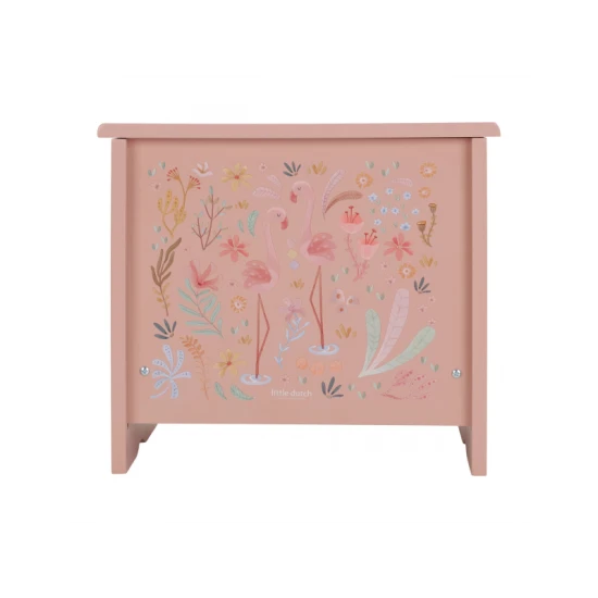 Little Dutch Piáno drevené Pink Safari Friends 7477LD