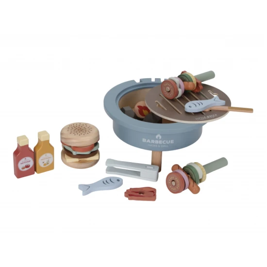 Kompletná grilovacia sada pre malých šéfkuchárov.