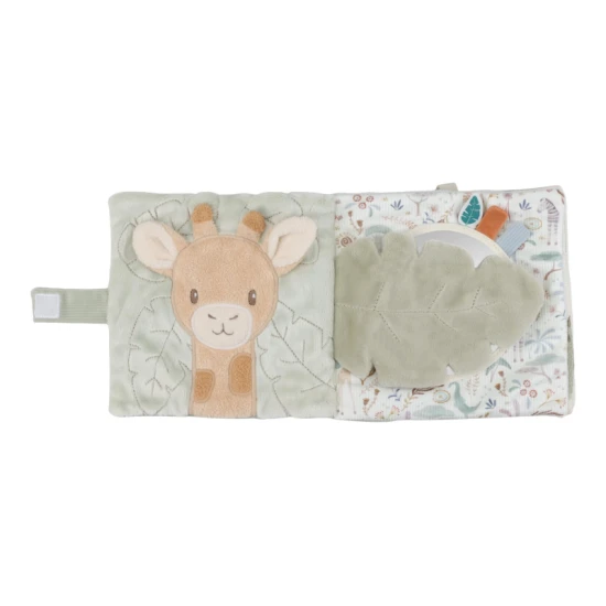 Little Dutch Textilná knižka s aktivitami Safari Friends 8307LD