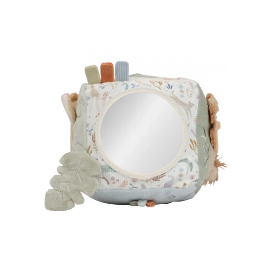 Little Dutch Kocka textilná s aktivitami Safari Friends 8309LD