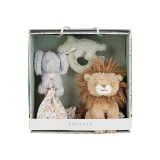 Little Dutch Darčekový set plyšový Safari Friends 8315LD