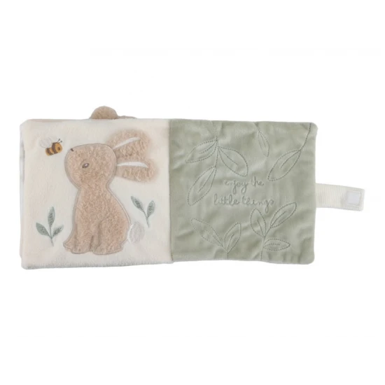 Interaktívna textilná knižka pre bábätká – Little Dutch Newborn Naturals