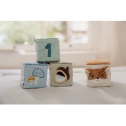 Textilné kocky Forest Friends 4 ks