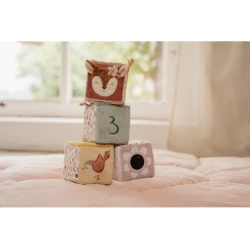 Textilné kocky Fairy Garden 4 ks