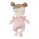 Originálna mäkká bábika s príslušenstvom Baby Rosa s prenosným košíkom na spanie.