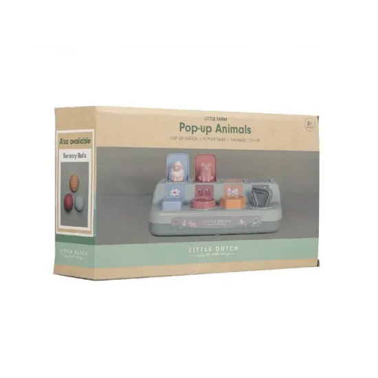 Hrací pultík Farma je zábavný nástroj pre deti plný zvierat.