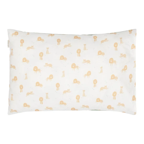 Obliečky 140x100 a 40x60 cm lev Safari Friends – Little Dutch TE10326047LD