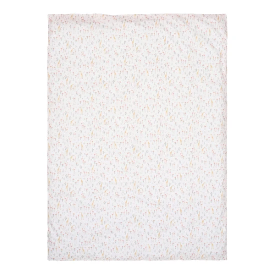Obliečky 140x100 a 40x60 cm Pink Blooming Safari – Little Dutch TE10356047LD