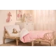 Obliečky 140x100 a 40x60 cm Pink Blooming Safari – Little Dutch TE10356047LD