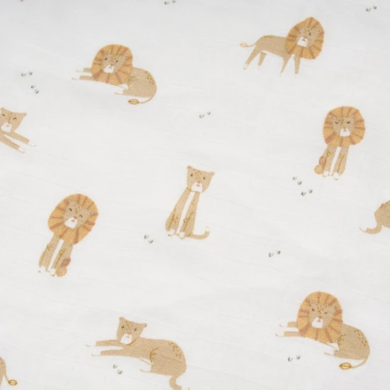 Napínacia plachta 120x60 cm lev Safari Friends – Little Dutch TE10626047LD