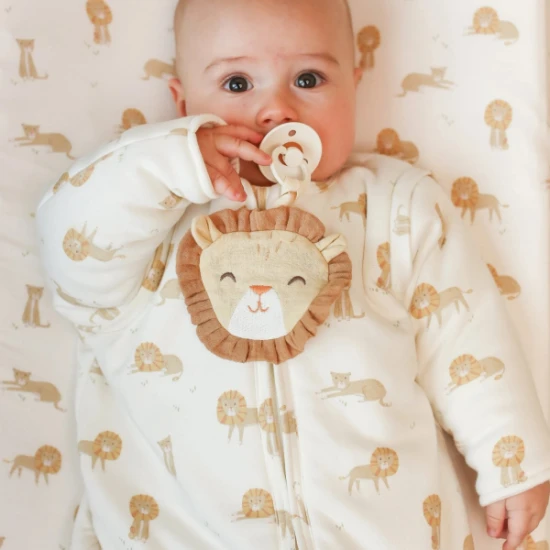 Spací vak s oddeliteľnými rukávmi 70 cm lev Safari Friends – Little Dutch TE11626047LD