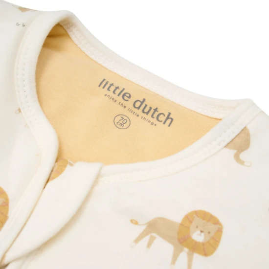 Spací vak s oddeliteľnými rukávmi 110 cm lev Safari Friends – Little Dutch TE11826047LD