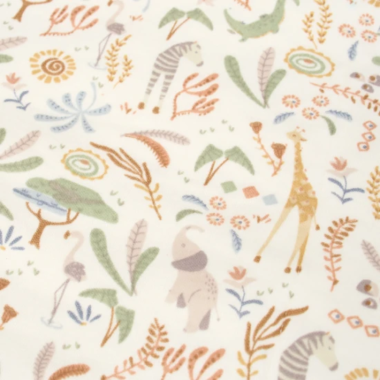 Prikrývka mušelínová 4-vrstvová 100x70 cm Safari Wonders – Little Dutch TE12206047LD