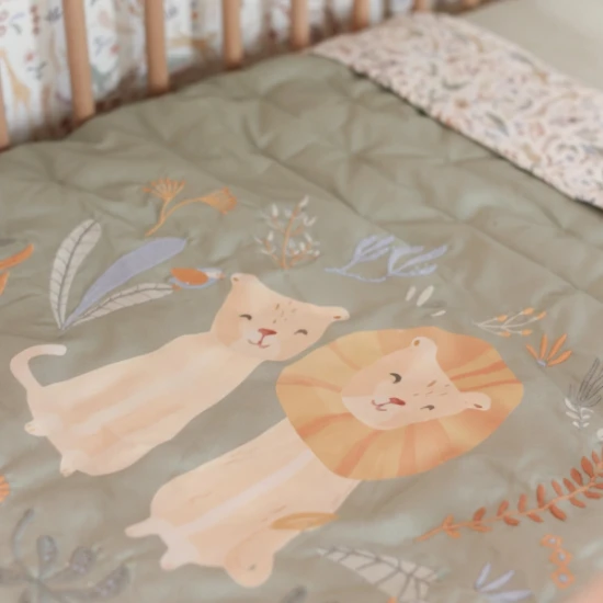 Deka 70x100 cm Green Safari Wonders – Little Dutch TE13026047LD