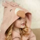 Župan froté plameniak Safari Friends veľ. 98/104 – Little Dutch TE51256047LD