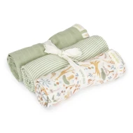Plienky 70x70cm Safari Wonders 3 ks