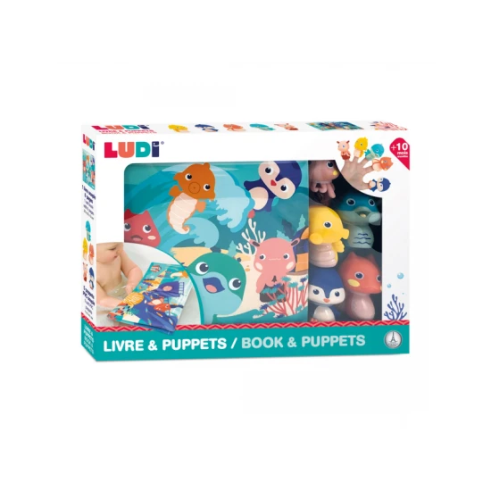 Knižka s maňuškami na prsty – Ludi 40018LU