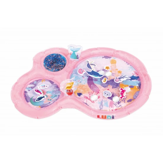 Podložka na hranie s vodou Morské víly Pink – Ludi 30124LU
