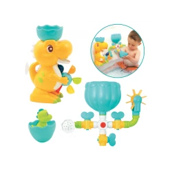 Vodný mlynček s potrubím Dinosaurus