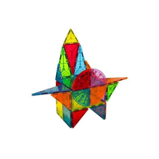 Magnetická stavebnica Metropolis 110 dielov od Magna Tiles.