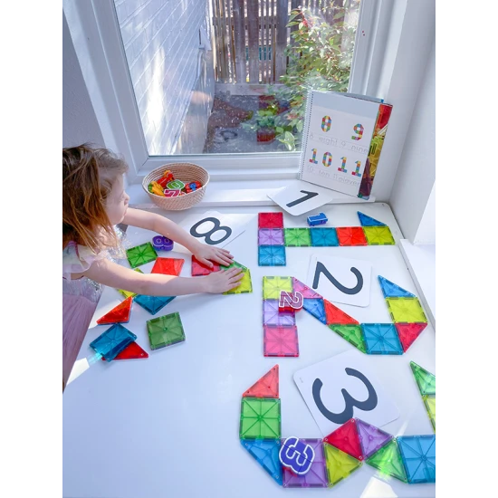 Magnetická stavebnica Metropolis 110 dielov od Magna Tiles.