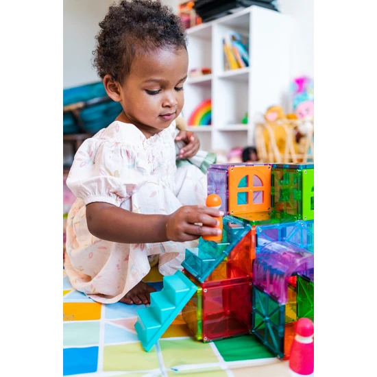 Magnetická stavebnica Metropolis 110 dielov od Magna Tiles.