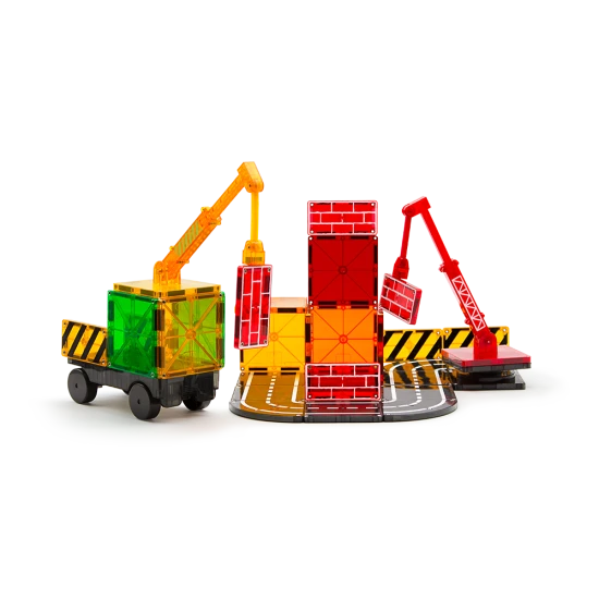 Vytvorte jedinečné stavby s magnetickou stavebnicou MAGNA-TILES.