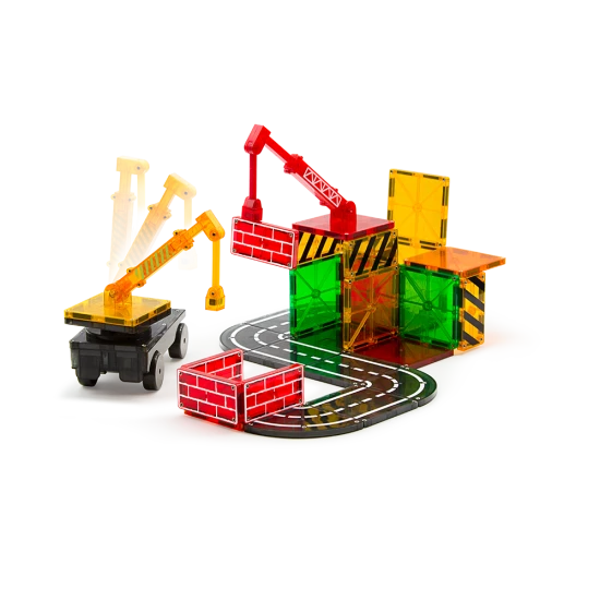 Vytvorte jedinečné stavby s magnetickou stavebnicou MAGNA-TILES.