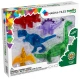 Súprava piatich figúrok dinosaurov od Magna-Tiles.