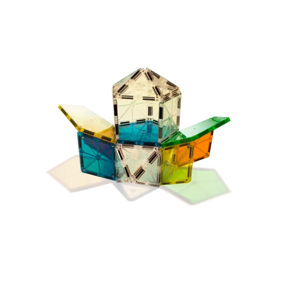 Originálna 8 dielna magnetická stavebnica MAGNA-TILES.