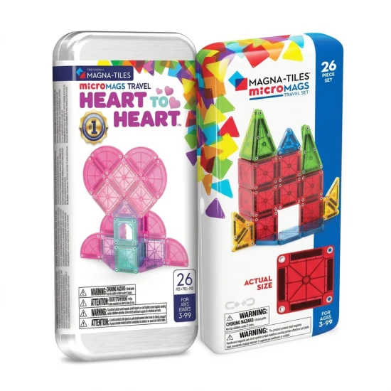 Set MAGNA-TILES microMAGS Travel set Heart to Heart a Travel Set