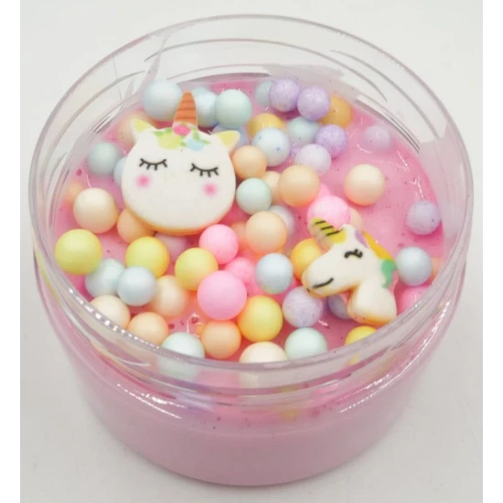 Slizáčik penový Dúhový jednorožec – farebný sliz pre deti