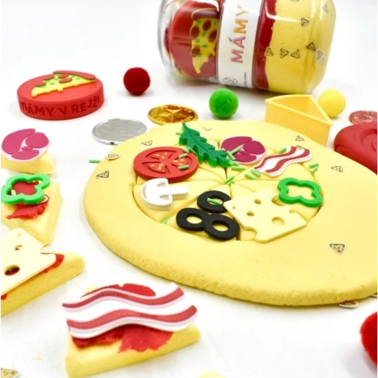 Smyslína V pizzerii s Mamolínou – výroba pizze z modelíny