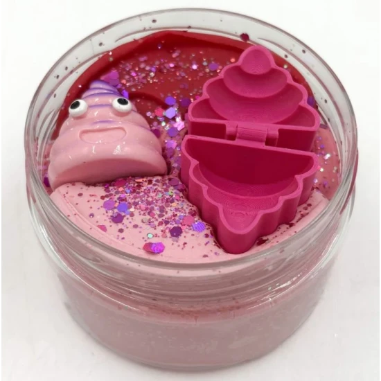 Mamolína Prdím dúhu – voňavá plastelína s trblietkami a hovienkom