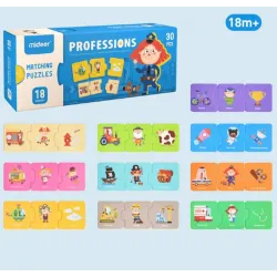 Porovnávacie puzzle 30 dielikov Profesia