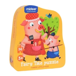 Puzzle Tri prasiatka 36 dielov